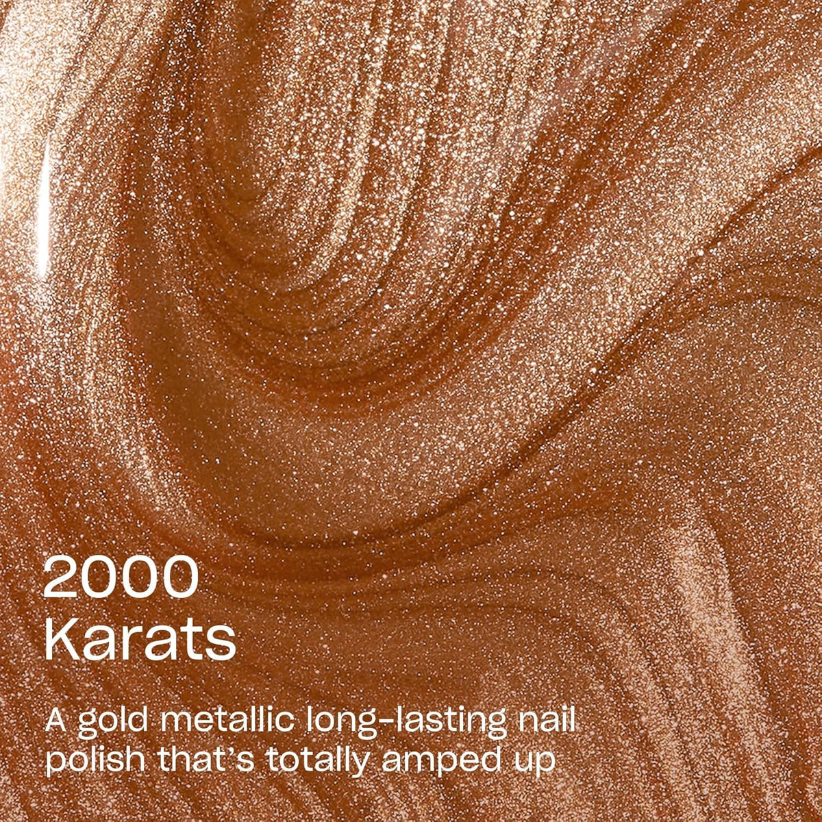 OPI close-up on painted nails showcasing reflective gold finish and durability