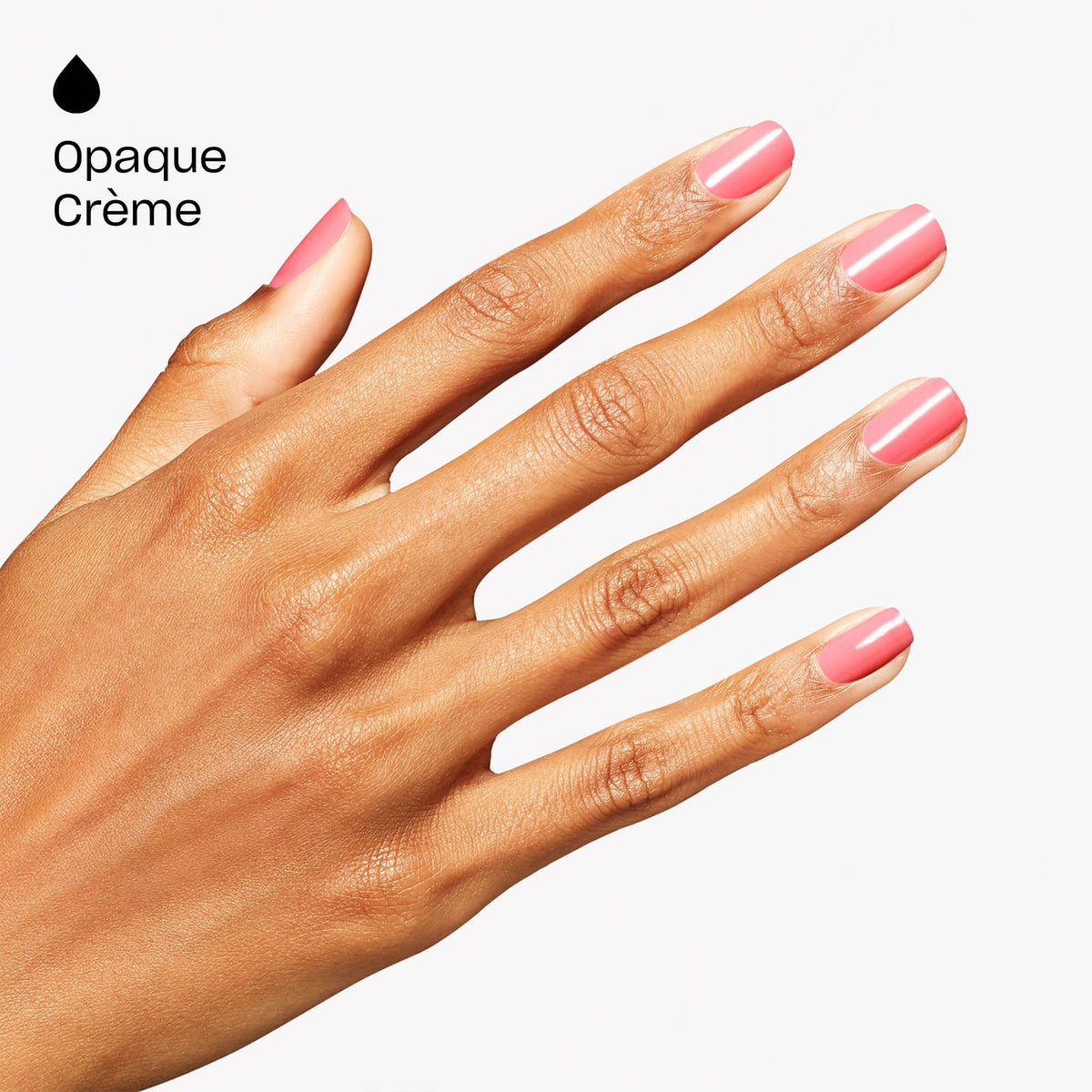 OPI Bathtime Bubbly texture close-up highlighting self-leveling crème finish