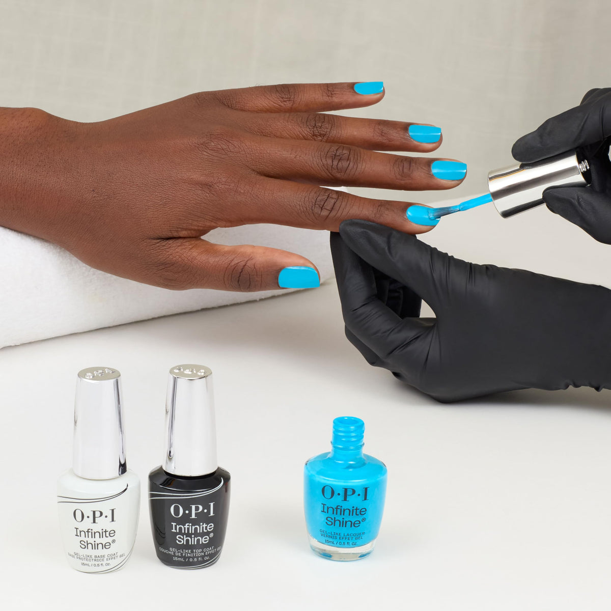 OPI shine reflection detail highlighting gel-like gloss and high-shine benefit