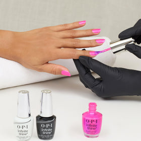 OPI lifestyle summer outfit pairing demonstrating on-trend seasonal color