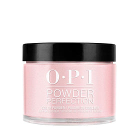 OPI jar front view showing Bubble Bath shade and volume benefit