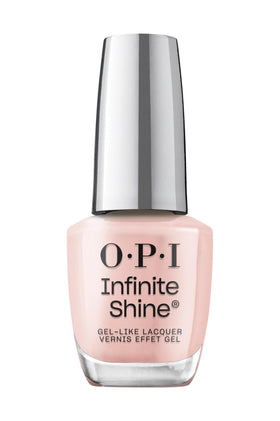 OPI bottle front packaging showing Bubble Bath shade and glossy finish benefit