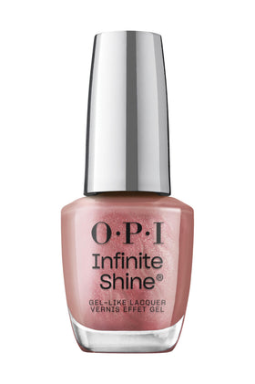 OPI bottle front view showing Chicago Champaign Toast with glossy finish benefit