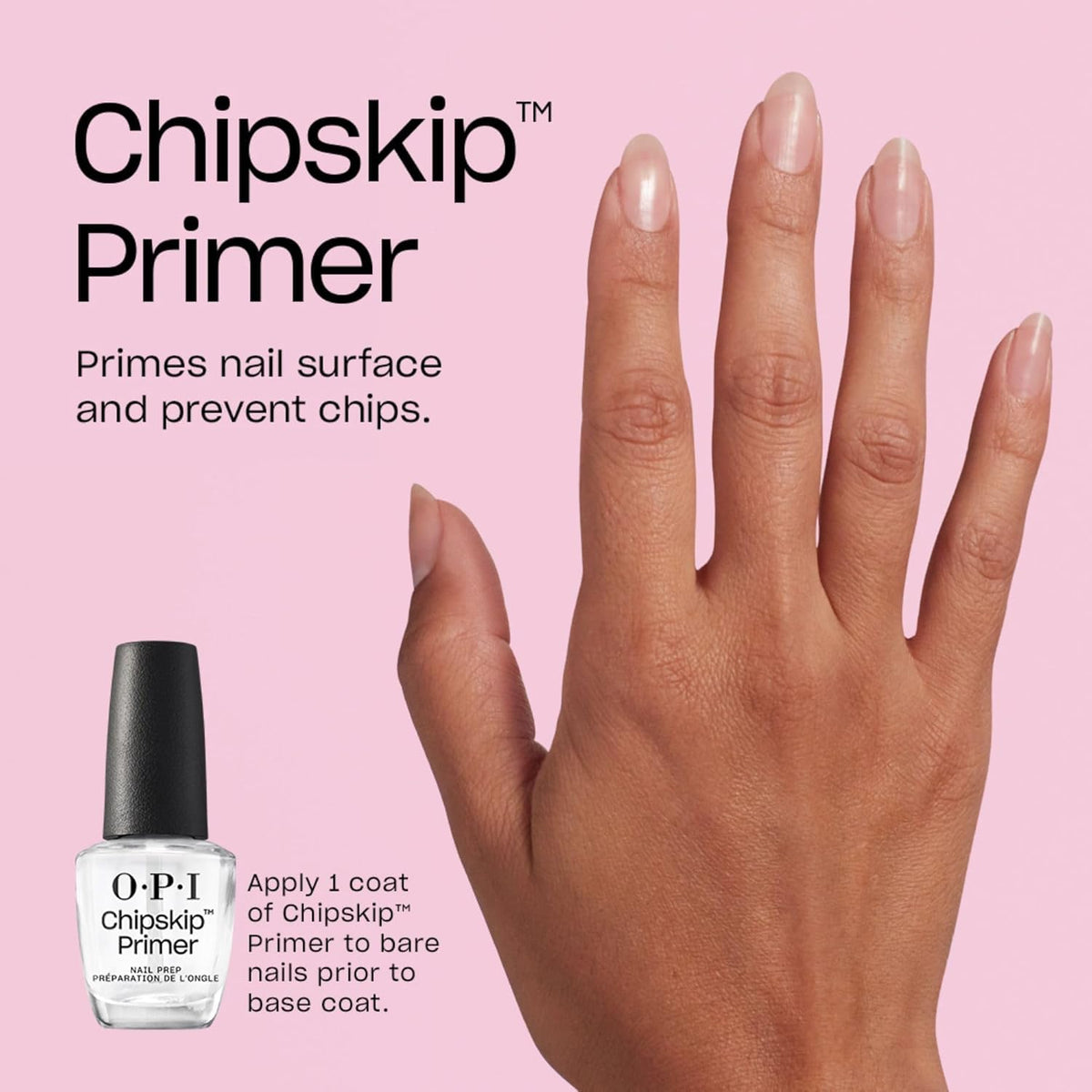 OPI pro-wide brush detail delivering smooth, even primer coverage