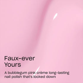 OPI color swatch stick showing opaque bubblegum pink coverage benefit