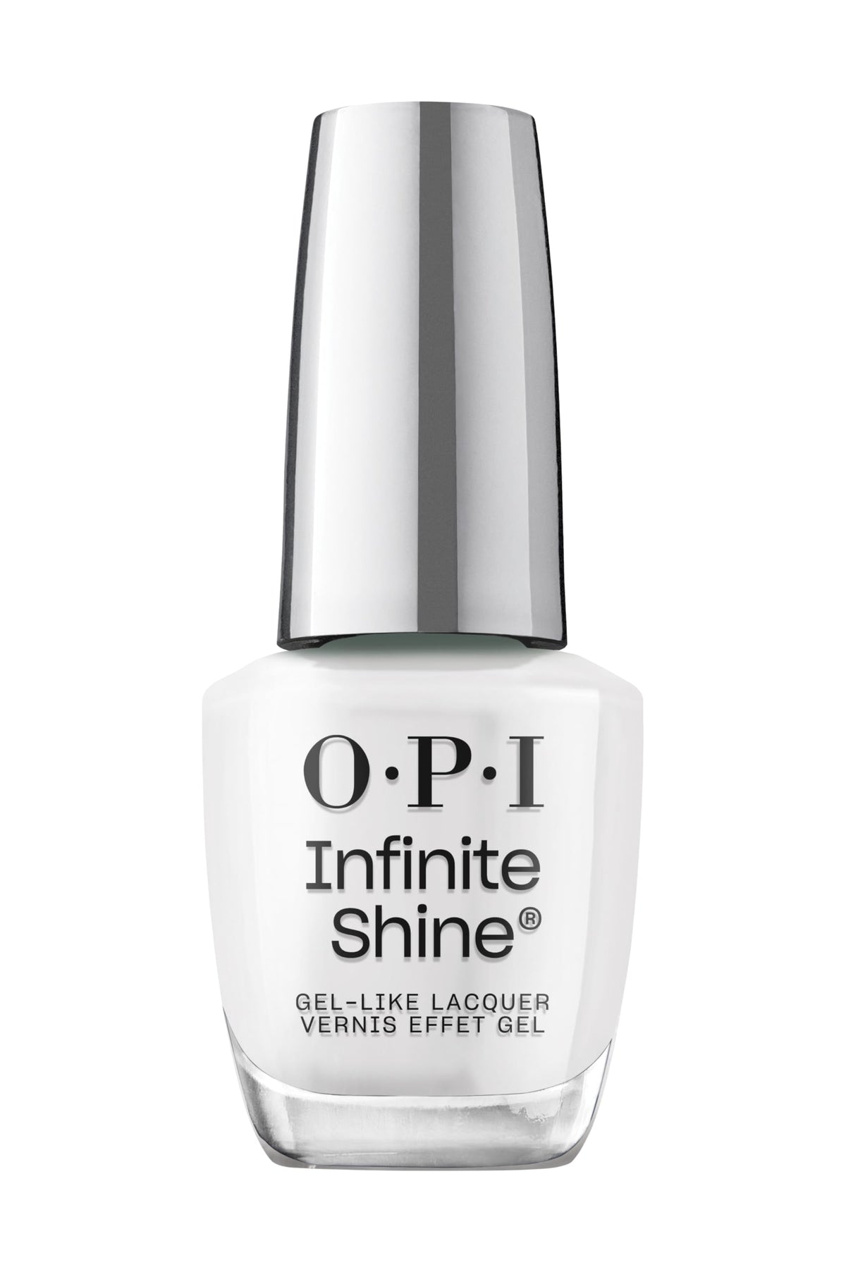 OPI Funny Bunny front bottle showing glossy white finish and brand recognition