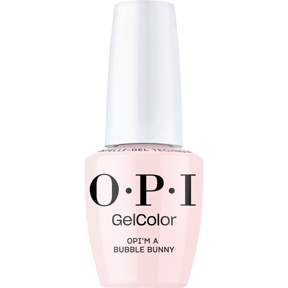 OPI bottle front view showing shade and glossy finish for reliable color