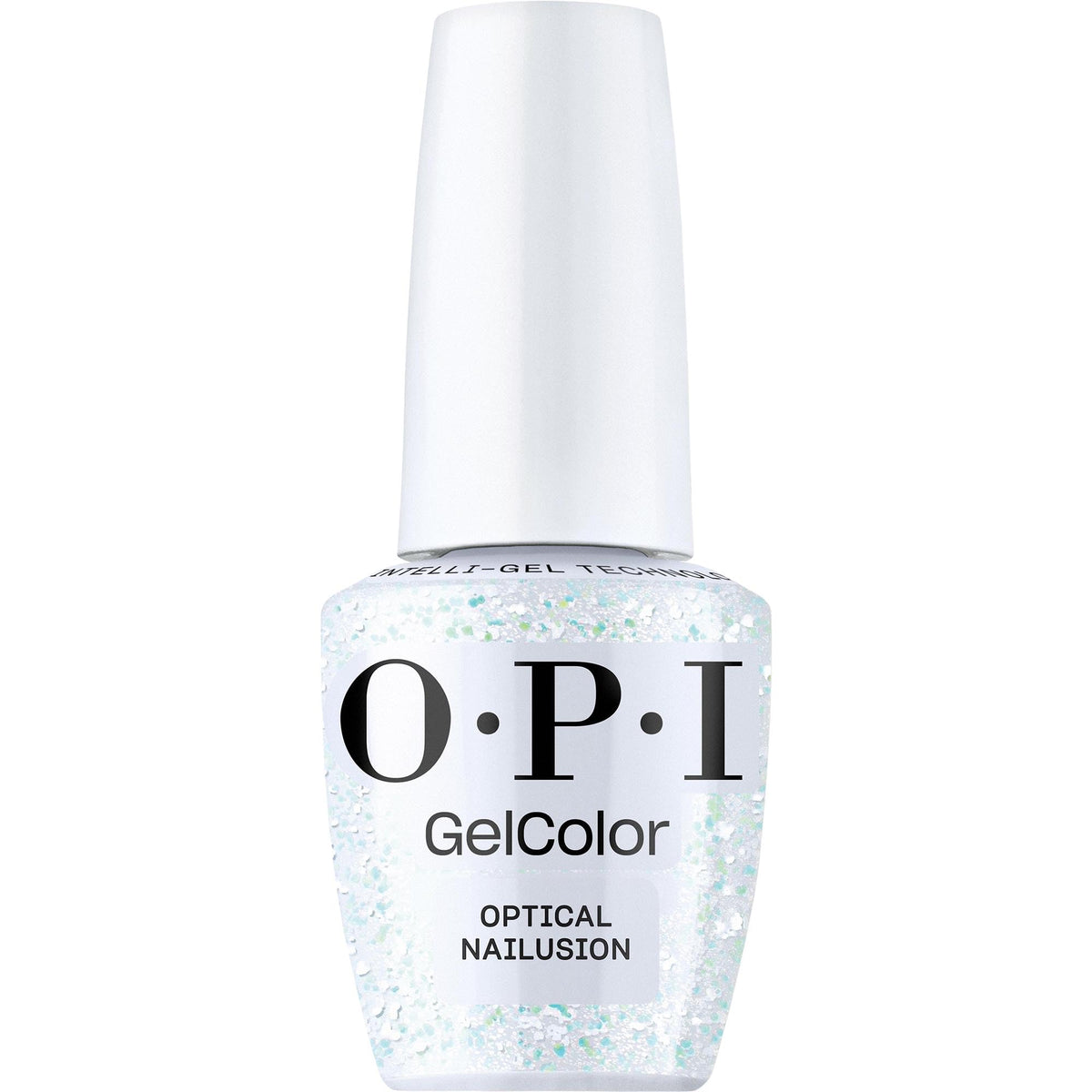 OPI front packaging showing GelColor bottle and label, brand clarity and professional look