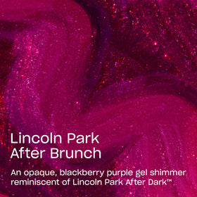 OPI brush stroke of Lincoln Park After Brunch showing smooth glide benefit