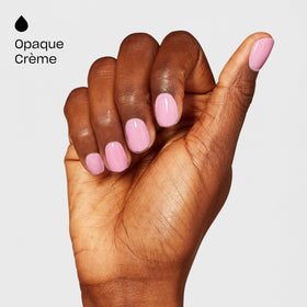 Close-up of Lucky Lucky Lavender crème texture highlighting smooth, streak-free coverage