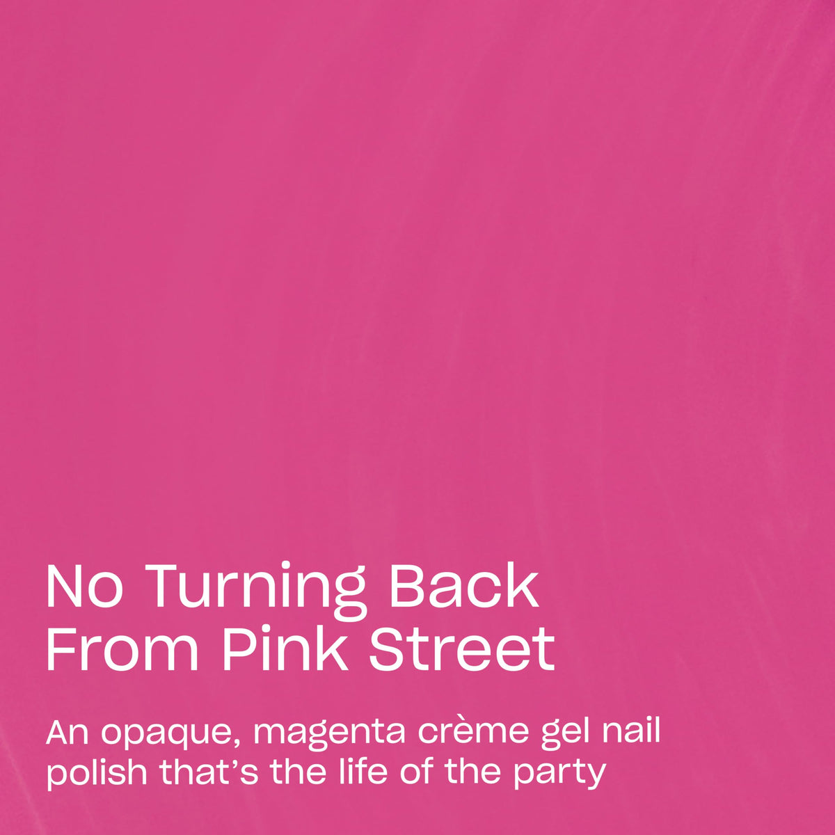OPI brush applying electric orchid-pink gel for smooth, even coverage