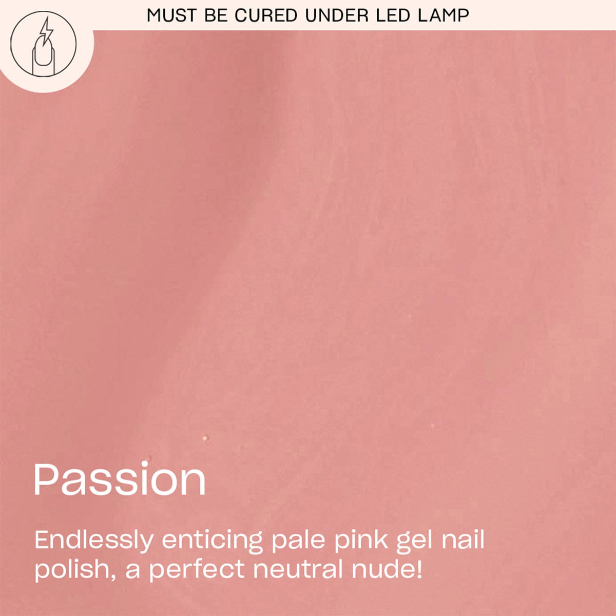 OPI GelColor Passion brush close-up showing Intelli-Brush for precise, smooth application.