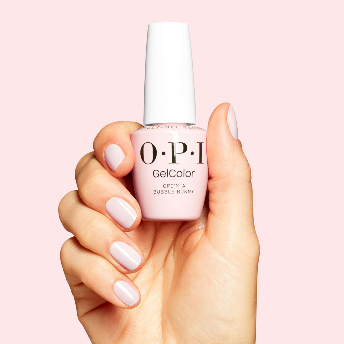 OPI texture stroke detail highlighting self-leveling formula and shine