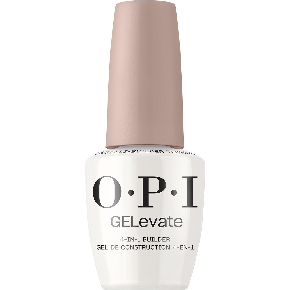OPI GELevate front packaging showing 15 ml bottle and label for quick identification and trust