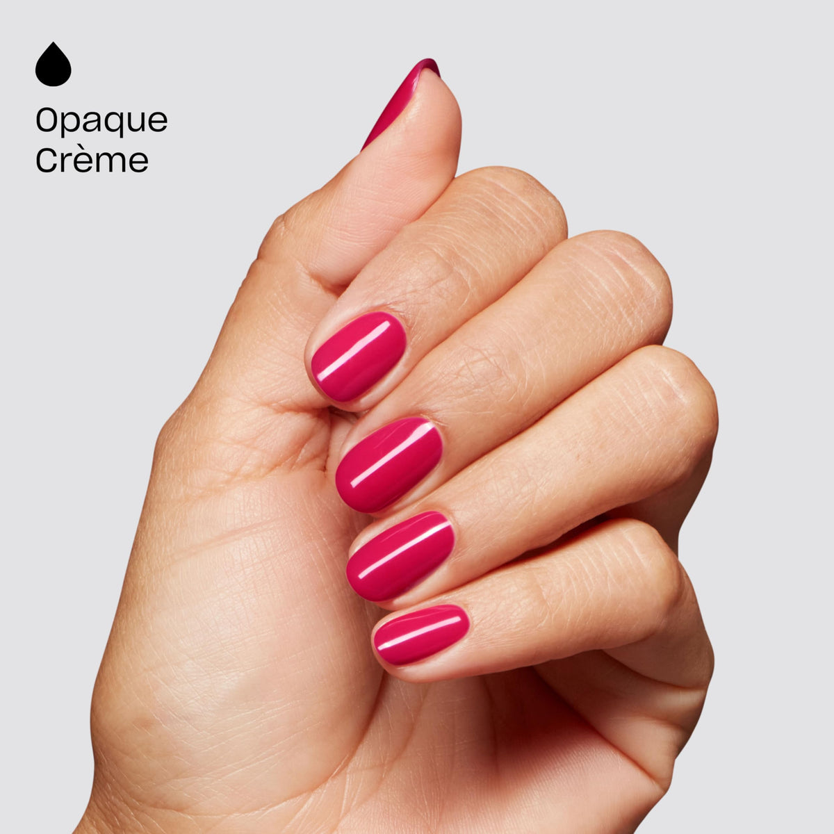 OPI GELement curing under LED lamp demonstrating fast cure and durable finish benefit