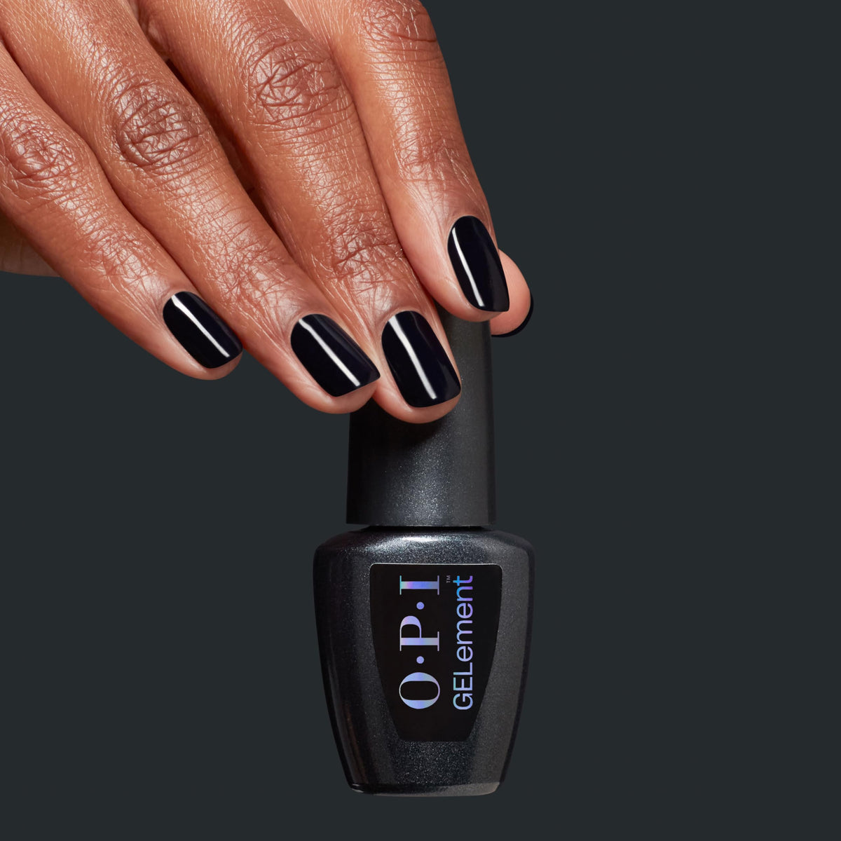 OPI before and after nails showing durability and shine benefits