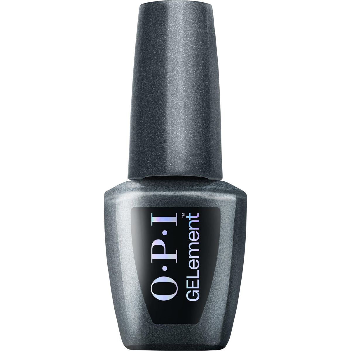OPI close-up of bottle front showing shade and brand benefits