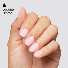 OPI texture close-up showing creamy consistency and high-gloss finish