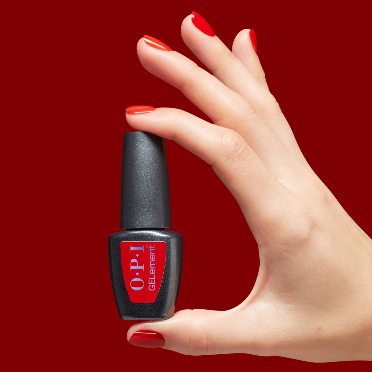 OPI GELement Glossy Goddess removal steps image showing safe acetone soak benefit