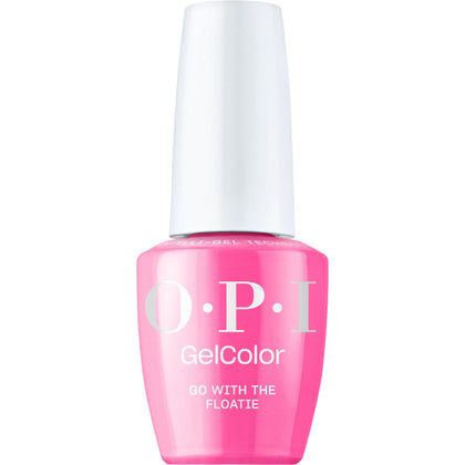 OPI bottle front view showing shade and glossy finish benefit