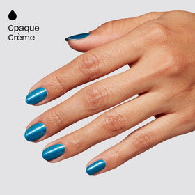 OPI I Sea You texture close-up revealing fine silver shimmer benefit