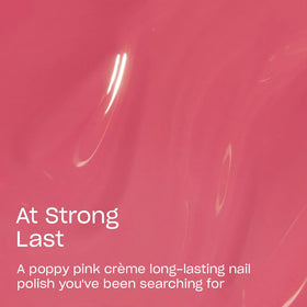 OPI bottle top label close‑up showing product name and easy identification benefit
