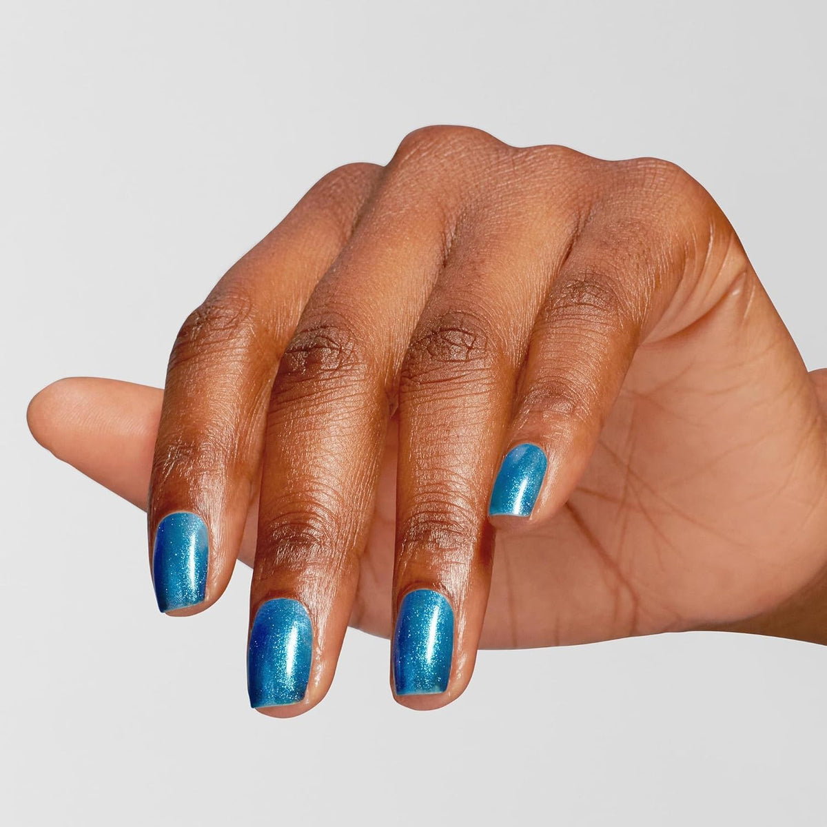 OPI close-up shimmer detail highlighting luminous sparkle and high-gloss finish