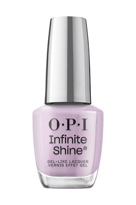 OPI bottle front view showing Last Glam Standing shade and glossy benefit