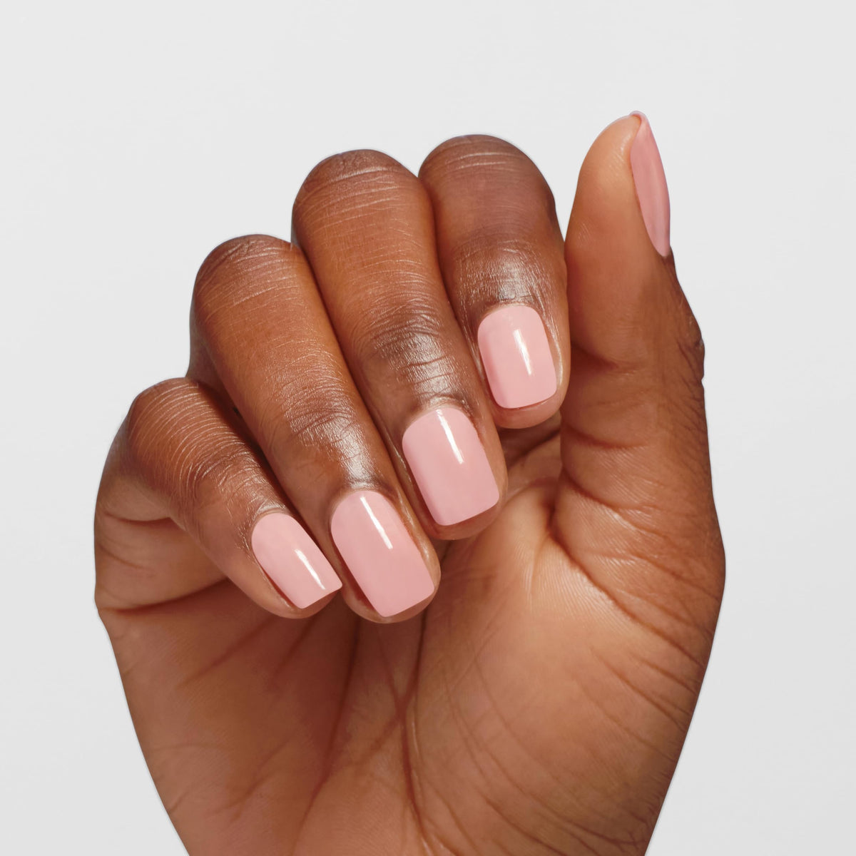 Close-up of OPI Passion surface highlighting high-shine, salon gloss