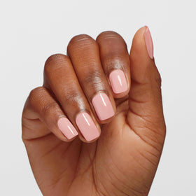 Close-up of OPI Passion surface highlighting high-shine, salon gloss