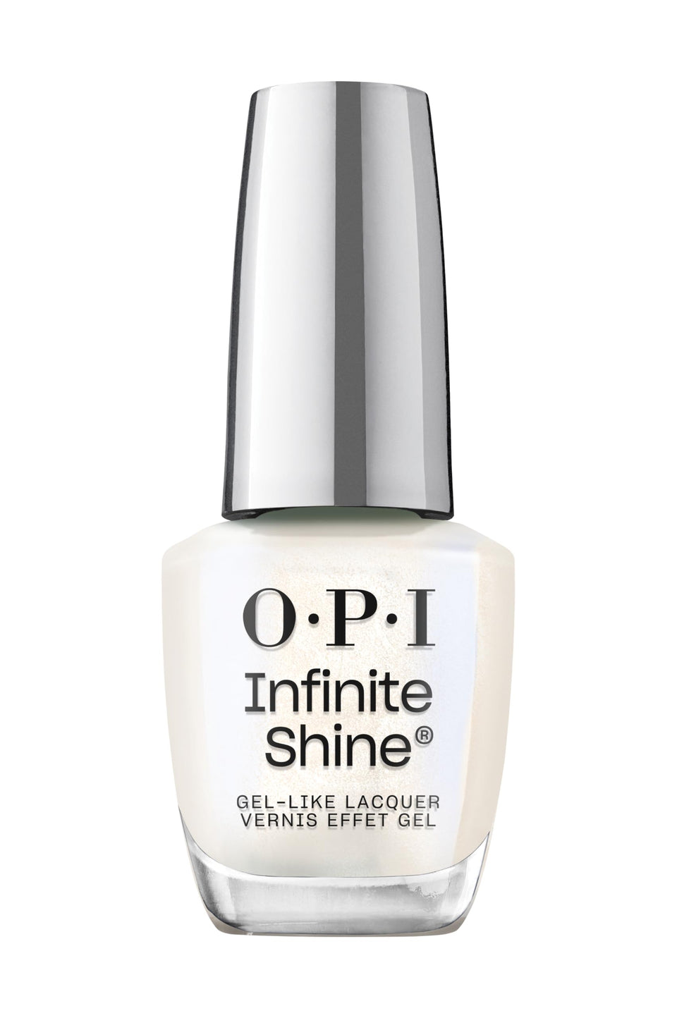 OPI bottle front packaging showing shade and brand gloss benefit