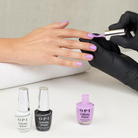 OPI cap and packaging showing branded presentation and premium impression