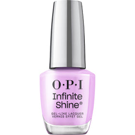 OPI bottle front view showing Learn to Fly-lac vivid lilac and glossy benefit