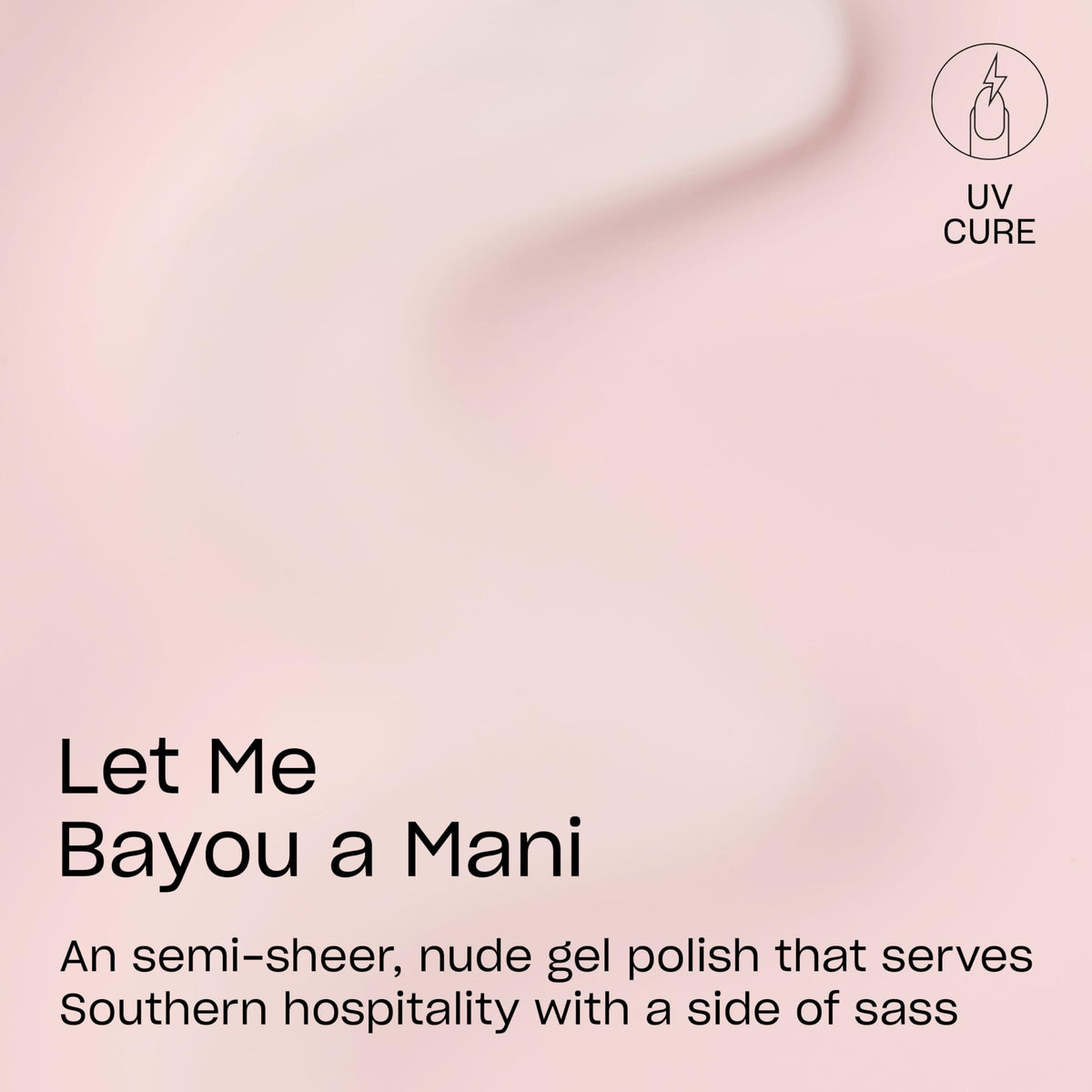 OPI brush stroke of Let Me Bayou a Mani demonstrating smooth application