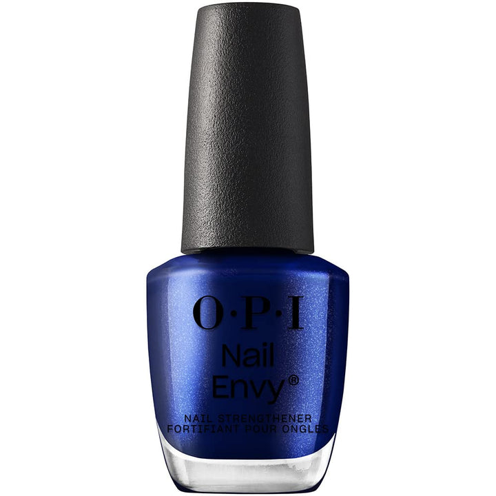 OPI front packaging showing deep navy polish and durable treatment benefit