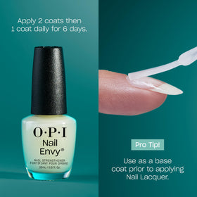 OPI bottle next to common items for scale showing travel-friendly size