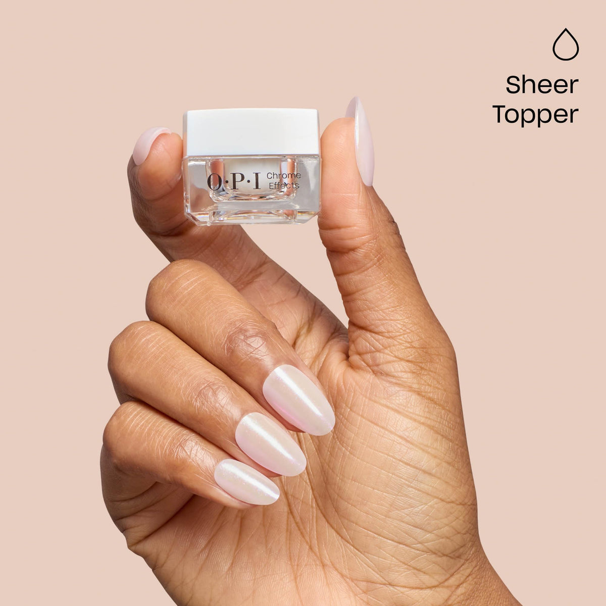 OPI silicone applicator rubbing powder for easy, precise application benefit