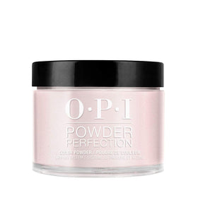 OPI Powder Perfection jar front view showing shade and label benefits