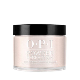 OPI Powder Perfection front packaging shot showing product branding and neutral shade benefit
