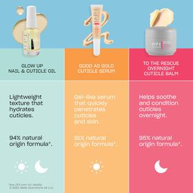 OPI product on bedside table suggesting calming MoodBloom scent for bedtime