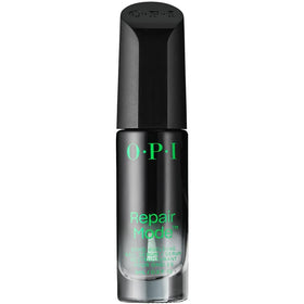 OPI front packaging showing Repair Mode serum and brand benefit