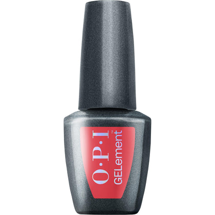 OPI Special O-Cajun bottle front view showing vibrant coral-red polish