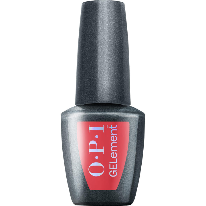 OPI Special O-Cajun bottle front view showing vibrant coral-red polish