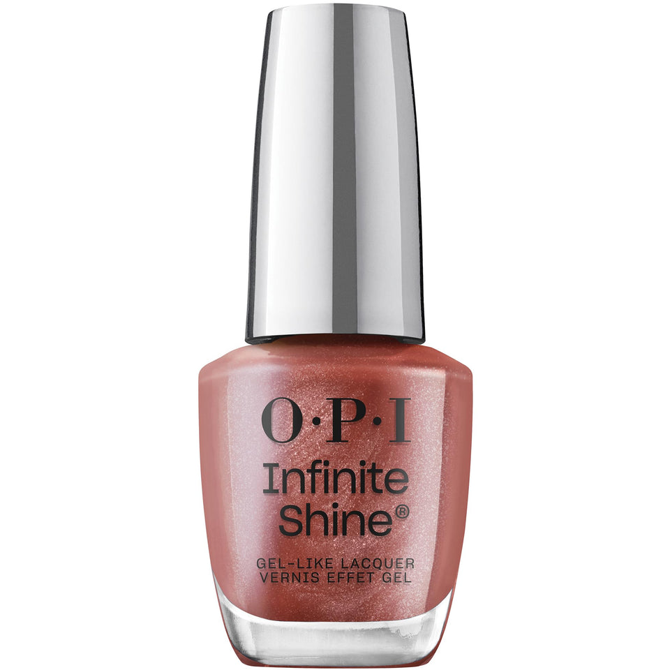 OPI Stellar Tips front bottle showing metallic copper and brand clarity