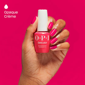 OPI close-up of gel texture showing smooth self-leveling finish benefit