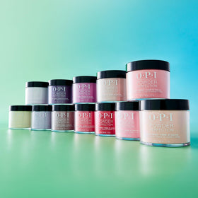 OPI Sunny Bunny on a spring table with props showing seasonal styling inspiration