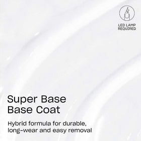 OPI Super Base brush detail with rounded Intelli-Brush for smooth, controlled application