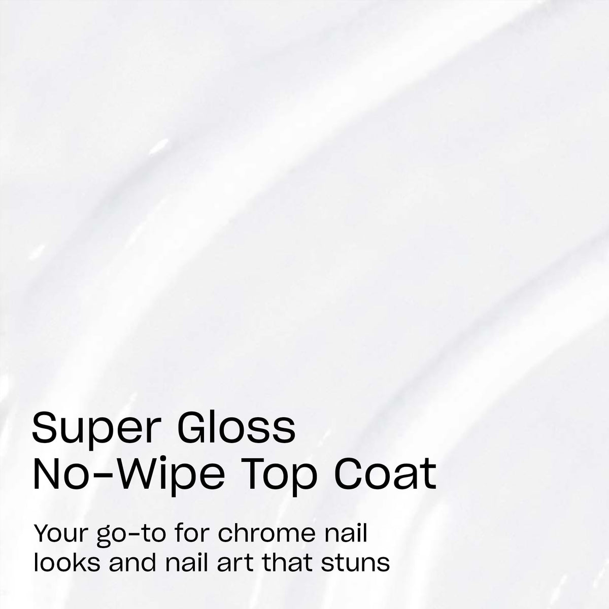 OPI nail finish closeup showing mirror-like chrome shine and long wear