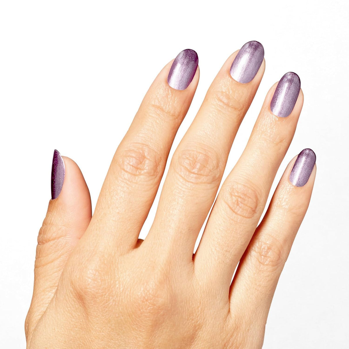 OPI Surrealicious bottle next to ruler showing size and easy-at-home use