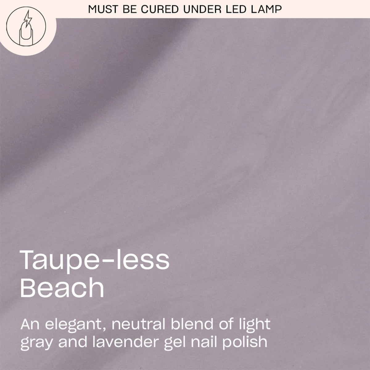 OPI brush stroke of Taupe-less Beach demonstrating smooth even coverage